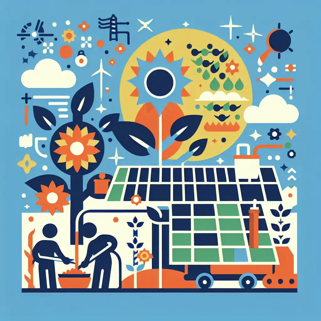 Penggunaan Tenaga Surya di Sektor Pertanian untuk Mengurangi Ketergantungan pada Energi Konvensional